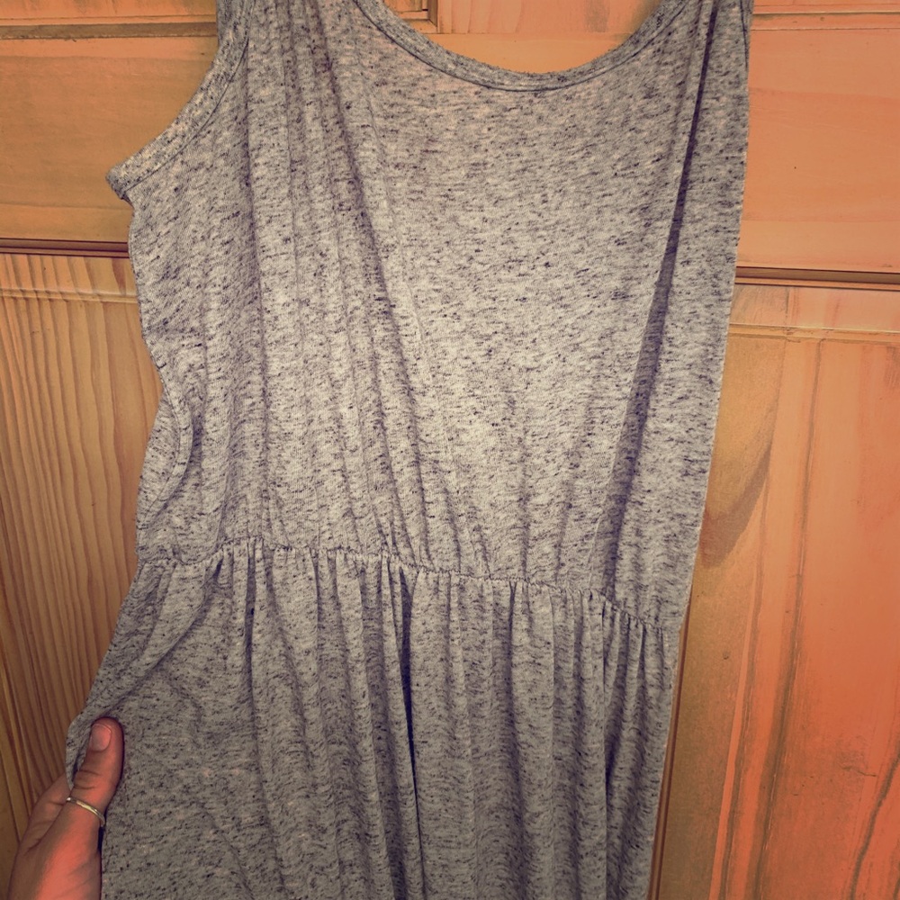 Grey maxi dress
